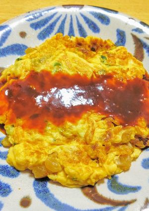 大根の醤油漬けで卵焼き◎台湾の菜脯蛋風-レシピのメイン写真