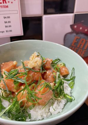簡単☆チーズサーモン丼-レシピのメイン写真