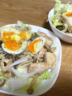 バター醤油のボリュームサラダ-レシピのメイン写真