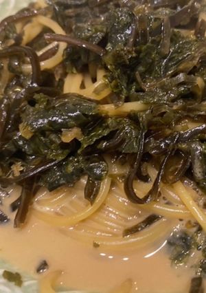 覚書★海苔と昆布のクリームパスタ-レシピのメイン写真