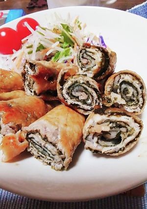 豚肉海苔巻-レシピのメイン写真