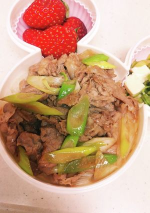 前の日の鍋の具お弁当♪-レシピのメイン写真