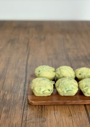 離乳食に！モチモチ野菜蒸しパン-レシピのメイン写真