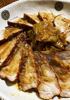 味噌味 煮豚-レシピのメイン写真