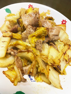 白菜の豚バラ炒め-レシピのメイン写真