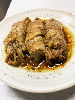 エノキの豚バラ巻き-レシピのメイン写真