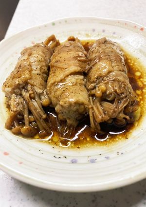 エノキの豚バラ巻き-レシピのメイン写真