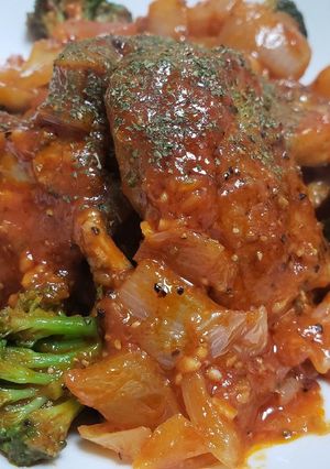 【簡単】チキンカチャトーラ【減塩】-レシピのメイン写真