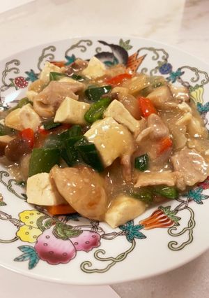 にぎやか麻婆豆腐-レシピのメイン写真