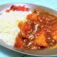 ローストポークの残り野菜とスープのカレー
