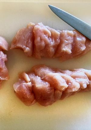 鶏むね肉をぷりぷりにする下処理-レシピのメイン写真