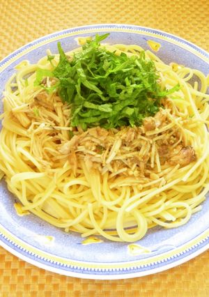 ☺ポン酢で簡単♪鯖水煮缶で和風パスタ☺-レシピのメイン写真