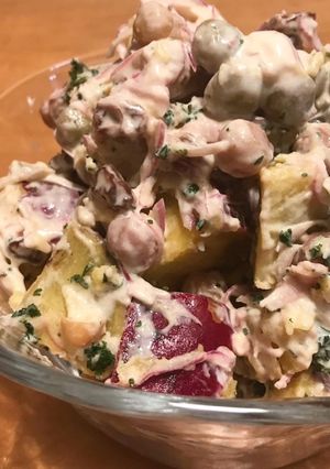 さつまいもとお豆のサラダ-レシピのメイン写真