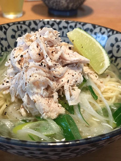 鶏のささみとネギの塩ラーメン-レシピのメイン写真