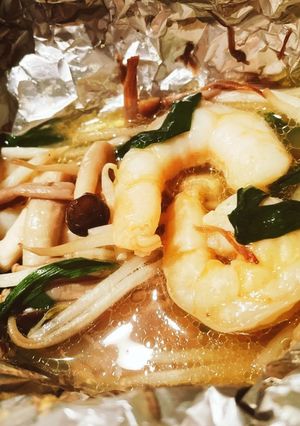 エビのホイル焼き-レシピのメイン写真