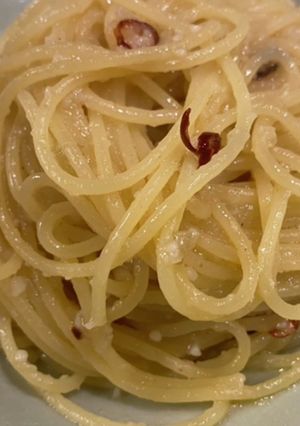 柚子ペペロンチーノ-レシピのメイン写真