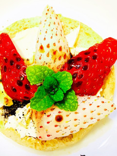 苺とクリームチーズのマフィントースト♪-レシピのメイン写真