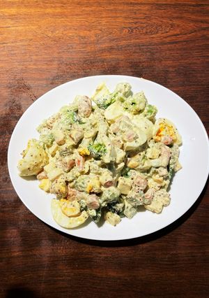 粒マスタードマヨカラフル根菜温サラダ-レシピのメイン写真