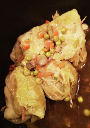 野菜とハーブの西洋とろとろロールキャベツ-レシピのメイン写真
