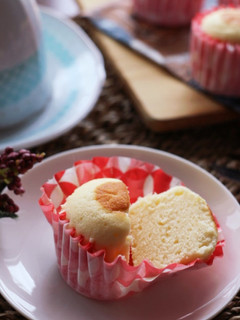 ホットケーキミックスで♡チーズ蒸しケーキ-レシピのメイン写真