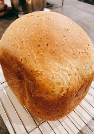 ホエイ・グラハム粉入り デニッシュ食パン-レシピのメイン写真