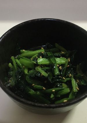 時短でほうれん草のおひたし-レシピのメイン写真