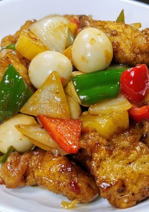 タイ屋台グルメ風 サメの甘酢炒め-レシピのメイン写真