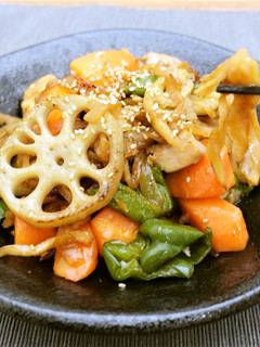 ゆで干し大根の根菜炒め-レシピのメイン写真