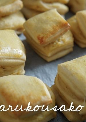 手作りカスタードのパヴェ-レシピのメイン写真