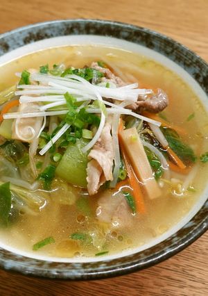 学校給食レシピ　広東風ラーメン-レシピのメイン写真