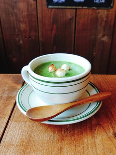 おうちカフェ★ほうれん草スープ-レシピのメイン写真