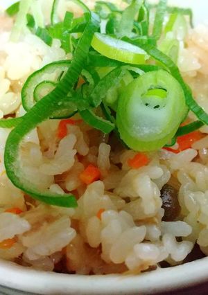 食堂の味！秘伝のねこまんま風炊き込みご飯-レシピのメイン写真
