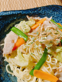 味付け簡単!えび塩焼きそば-レシピのメイン写真