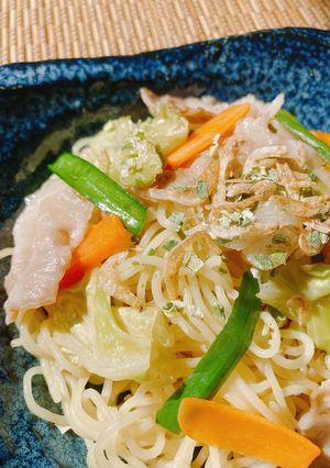 味付け簡単！えび塩焼きそば-レシピのメイン写真
