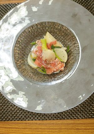 ヨウサマの減塩かぶと生ハムのマリネ-レシピのメイン写真
