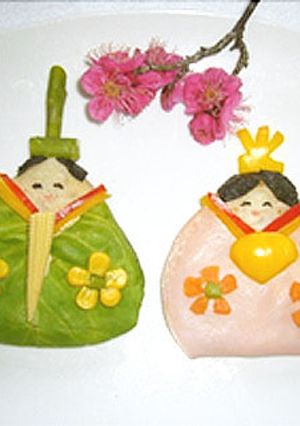 アレルギー対応 簡単ひな祭りパンケーキ-レシピのメイン写真