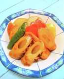 万能おでん出汁で簡単 練り物と根菜の煮物