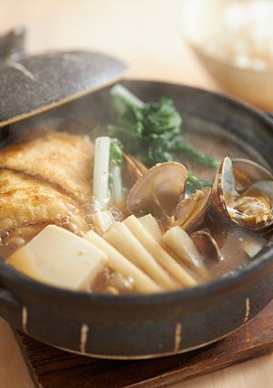 【aff】亀戸ダイコンのアサリ鍋-レシピのメイン写真