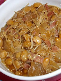 ベーコン入り大豆と大根のうま煮-レシピのメイン写真