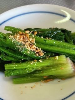 麺つゆ洗いホウレン草のお浸し。-レシピのメイン写真