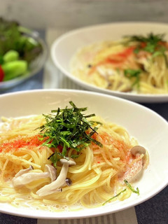 水から!ワンパン☆あかりのクリームパスタ-レシピのメイン写真