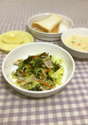 豚肉のしゃぶしゃぶ風サラダ-レシピのメイン写真