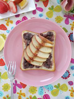 あんリンゴの冷凍作りおきトースト-レシピのメイン写真