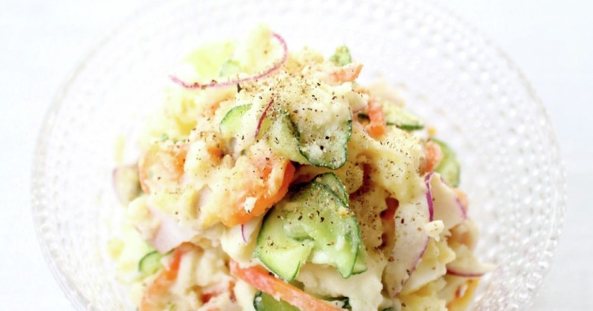 ポテトサラダ 滑らかで美味しい、定番【ポテトサラダ】 by mieuxkanon