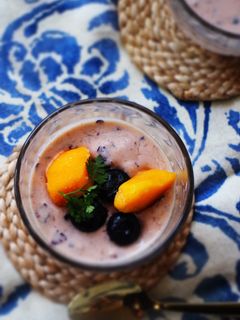 レモン風味☆濃厚ヨーグルトスムージー-レシピのメイン写真