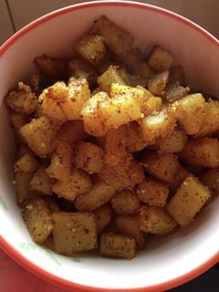 じゃが芋のカレー粉炒め-レシピのメイン写真