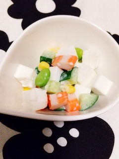枝豆コーンはんぺんマヨサラダ-レシピのメイン写真