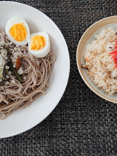 山菜冷やしかけそば-レシピのメイン写真