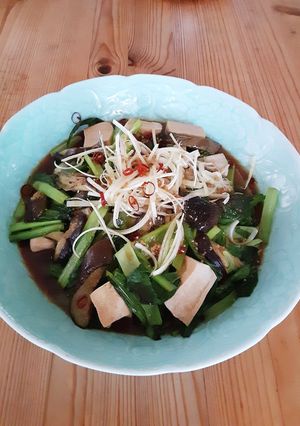 高野豆腐と那須の中華風炒め-レシピのメイン写真