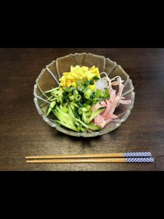 時短5分☆冷やし中華風そうめん-レシピのメイン写真